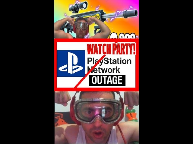 PSN Watch Party 🚨 GLOBAL OUTAGE! 🚨 Come chill with me! #playstation #Fortnite #Shorts