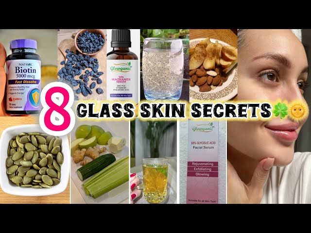 Top 10 Glass Skin Secrets🦋💁‍♀️Reverse your skin aging🤦🏻‍♀️🍁|| Muqdas waqas