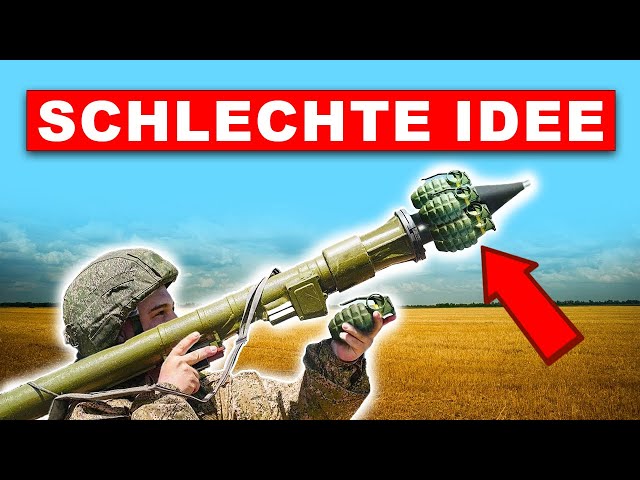 Seltsame Waffe im Ukraine-Krieg eingesetzt!