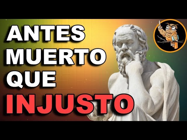 ¿Cuál es la MORAL de SÓCRATES? 🤔► La Ética Socrática FÁCIL | Filosofía Antigua