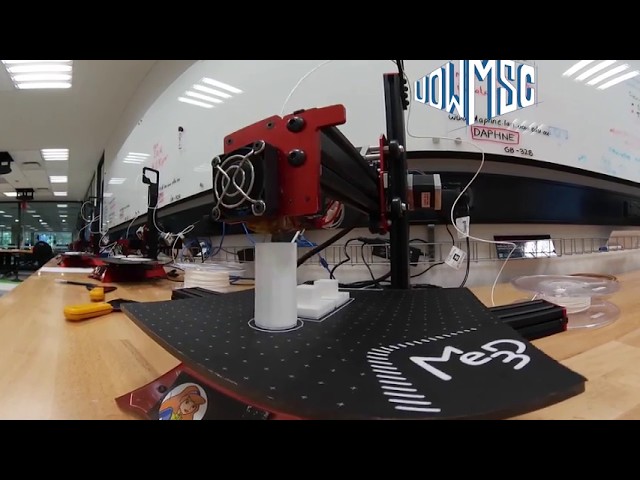 UOW Makerspace | 3D Printing [ 360° | 4K ]