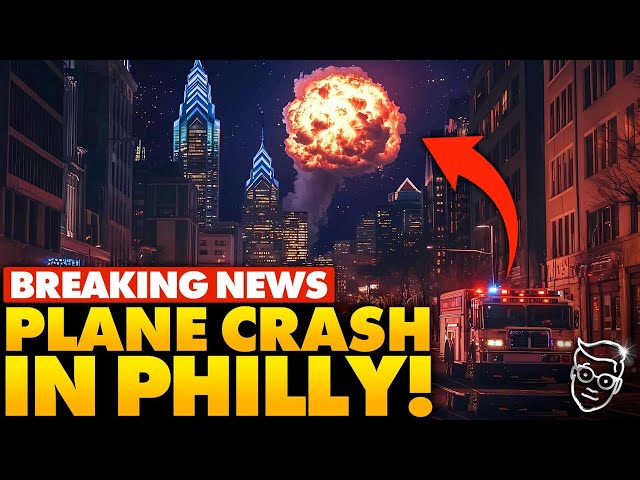 🚨BREAKING: Massive Fireball Explosion as Plane CRASHES in Philadelphia | ‘Looked Like a MISSILE!’