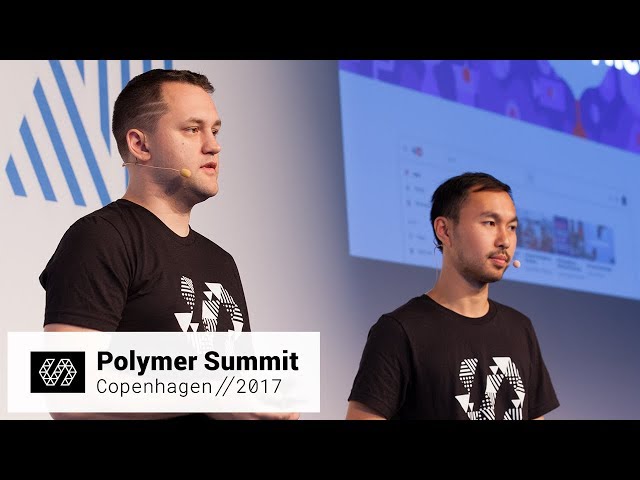 Polymer @ YouTube (Polymer Summit 2017)