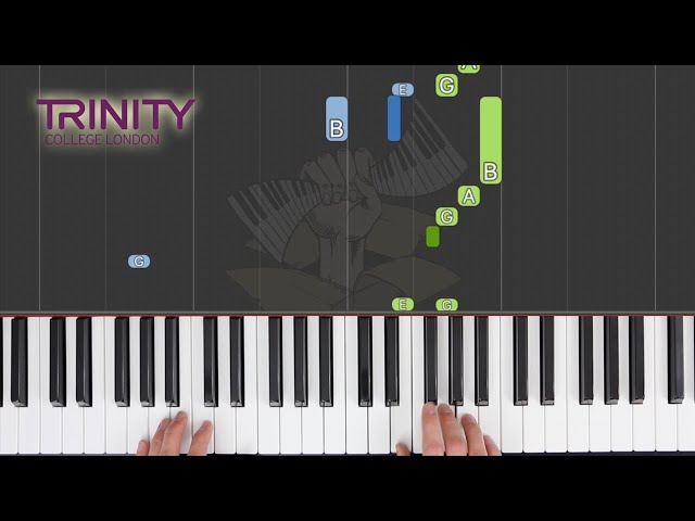 The Penguin Parade / TRINITY Piano Grade 2 2021-2023 / Synthesia Piano tutorial