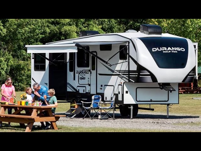 Fifth Wheel - 2022 Rear Living Half Ton Towable KZ RV Durango 283RLT