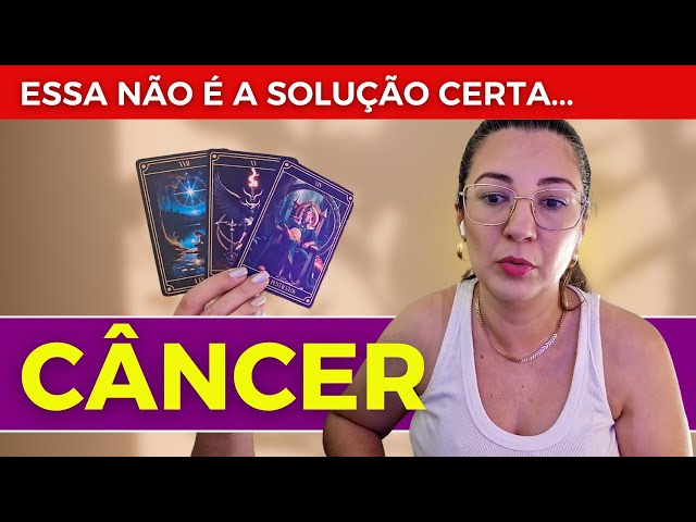 CÂNCER ♋ O QUE VC PRECISA SABER HOJE É URGENTE 📢 tarot signos 777