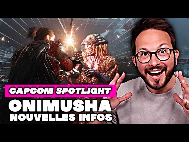 CAPCOM SPOTLIGHT 🌟 Vivons la CONFÉRENCE en DIRECT : Onimusha, Monster Hunter Wilds, Street Fighter 6