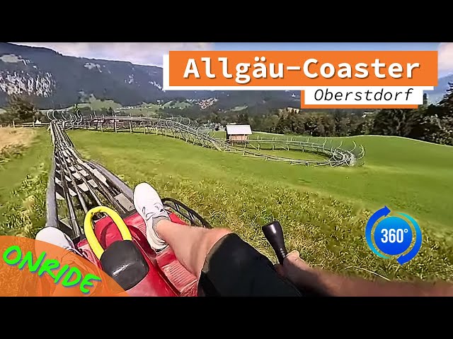 360° VR Allgäu Sommerrodelbahn: Allgäu-Coaster in Oberstdorf