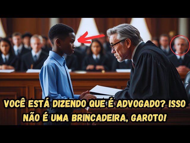 O Garoto Negro Gênio que Enfrentou o Tribunal e Deixou o Juiz de Boca Aberta!