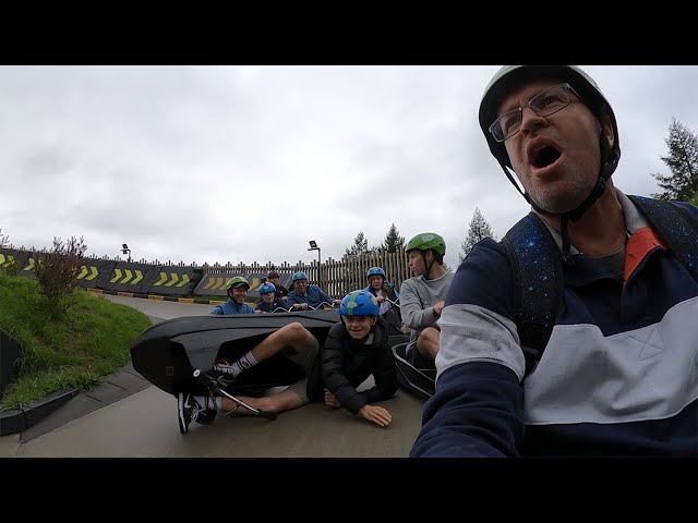 Best Luge Crashes! | Skyline Luge NZ