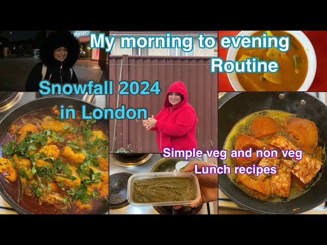 Morning routine of indian mom | winter special  recipes | Indian mom in london vlogs