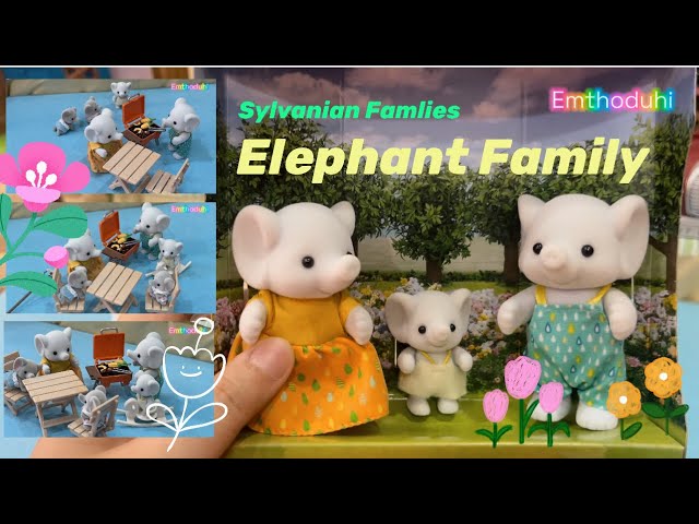 Elephant Family 🐘🌸☀️⭐️₊ ⊹ ⟡ | Sylvanian families