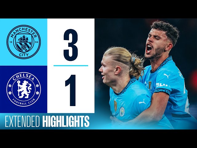 EXTENDED HIGHLIGHTS | Man City 3 - 1 Chelsea | Gvardiol, Haaland & Foden goals secure three points!