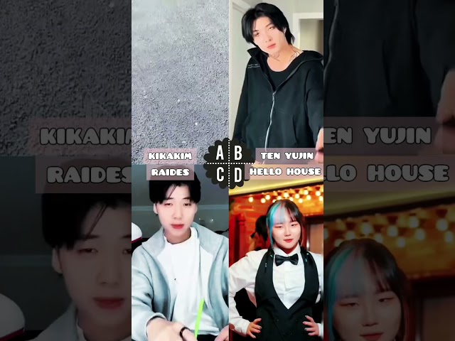 (Viral Trend)😳 Kikakim Vs Ten Yujin Vs RAIDES Vs Hello House😋 #shorts