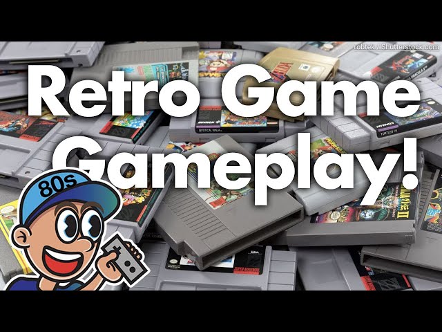 Retro Game Gameplay!