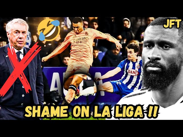 ESPANYOL VS REAL MADRID ROBBERY AT IT'S PEAK 1-0 REVIEW !!