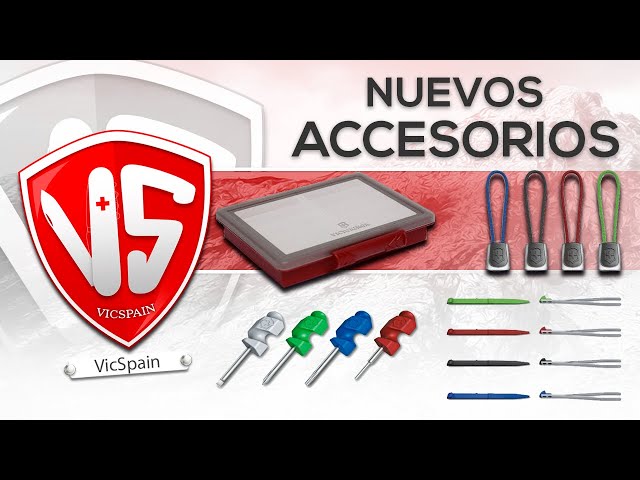 PERSONALIZA TUS NAVAJAS VICTORINOX CON ESTOS NUEVOS ACCESORIOS