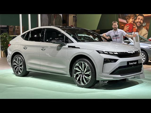 New Skoda Enyaq facelift 2025 First Look Review