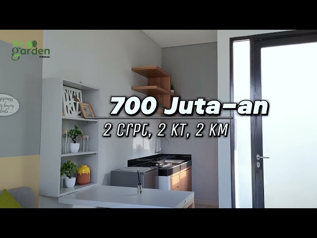 TIPE VIOLA - DE GARDEN BEKASI - FULLY FURNISHED 700 JUTA-AN