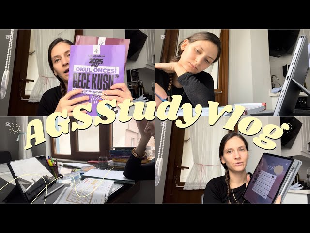 AGS VLOG | TARİHLE DEVAM EDİYORUM | YENİ TABLETİM | KIZIM BÜYÜYOR #ags #vlog #study