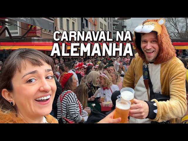 🇩🇪 CARNAVAL NA ALEMANHA É MELHOR QUE NO BRASIL MESMO? |  COMO É O CARNAVAL NO FRIO? | Alemanizando