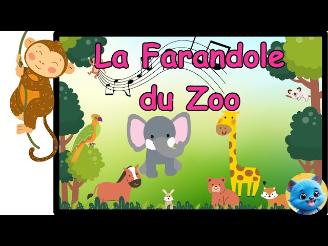 🎶 La Farandole du Zoo – La danse des animaux ! 🐘🦒🐵🎶chanson pour enfants - Rhythm Playground