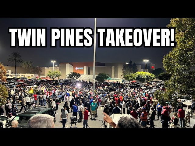 INSANE! Largest Back to the Future Twin Pines Mall Meet Up EVER!