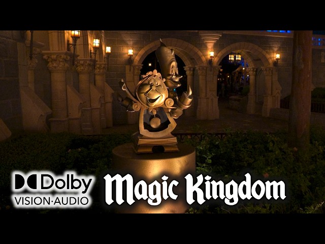 Nighttime Magic: Fantasyland Disney World Florida