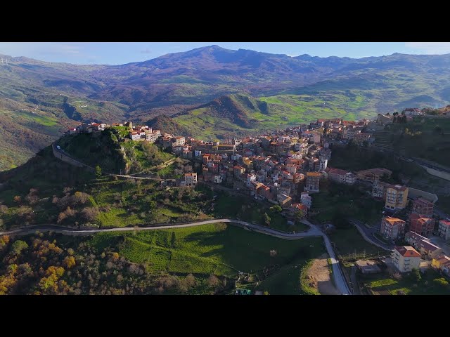 Hidden Gem in Sicily! Nicosia, Enna | 4k | Drone view