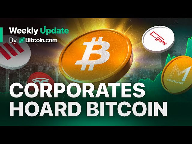 Corporates Stack BTC and and Bitcoin Adoption Outpaces the Internet | Bitcoin.com Weekly Update