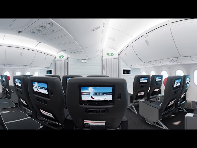 Air Canada: Premium Economy Cabin in 360 // Classe Économique Privilège en 360