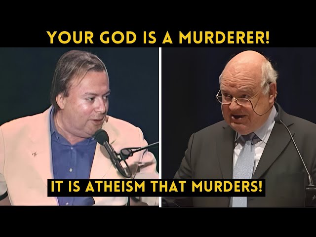 The EPIC moment John Lennox took down Christopher Hitchens in Debate!