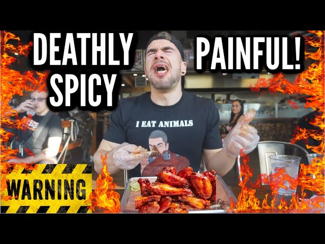 WORLD'S HOTTEST CAROLINA REAPER WING CHALLENGE | 9 Million Scoville | The Spiciest | WARNING: DANGER