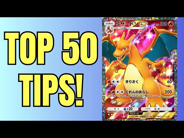 Top 50 BEST Tips and Tricks For Pokemon TCG Pocket!