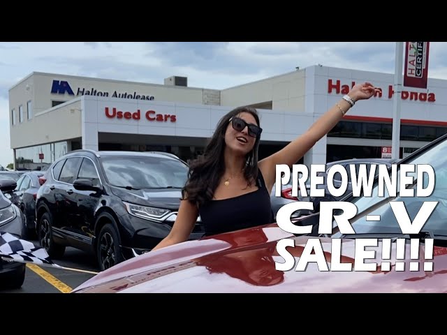 Christmas in July:  It's the Halton Honda Preowned CR-V Sale!