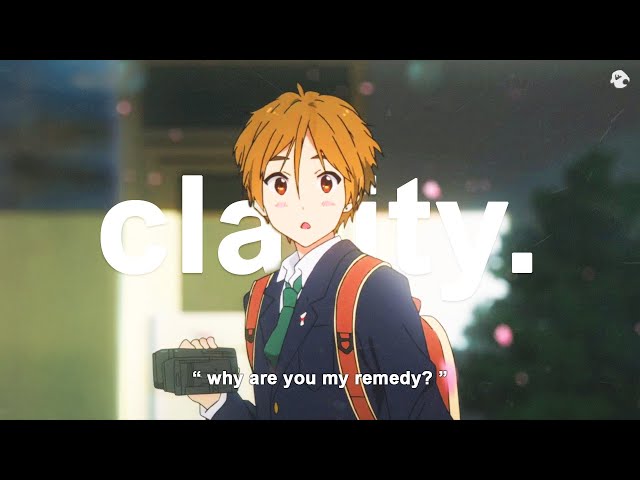 Tom Frane - Clarity (Lyrics / AMV)