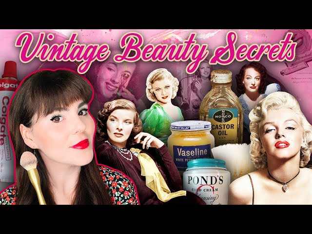 Vintage Old Hollywood Beauty Secrets