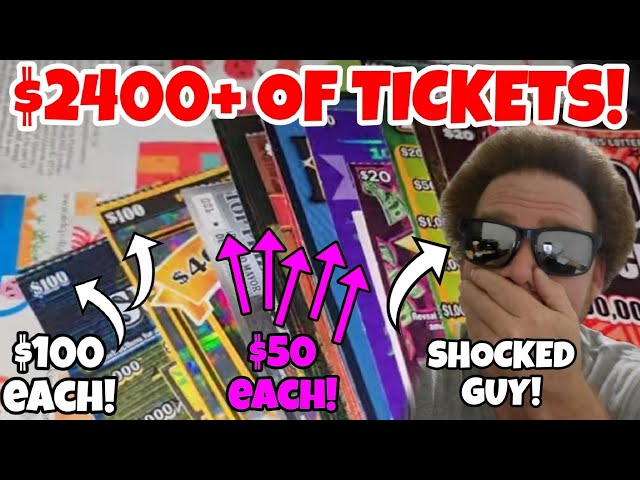 I spent $2,400+ on Lottery Tickets and well...