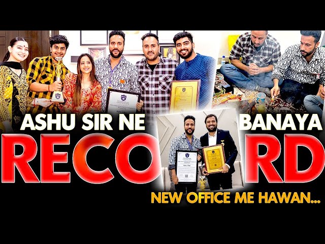 Ashu Sir Ne Banaya "Most innovative viral Teacher in India" ka record I Vlog - 118