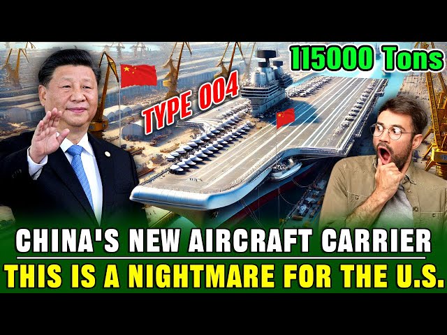 China Has Just Revealed the Configuration of a Giant Aircraft Carrier, Which Has Shocked the West!