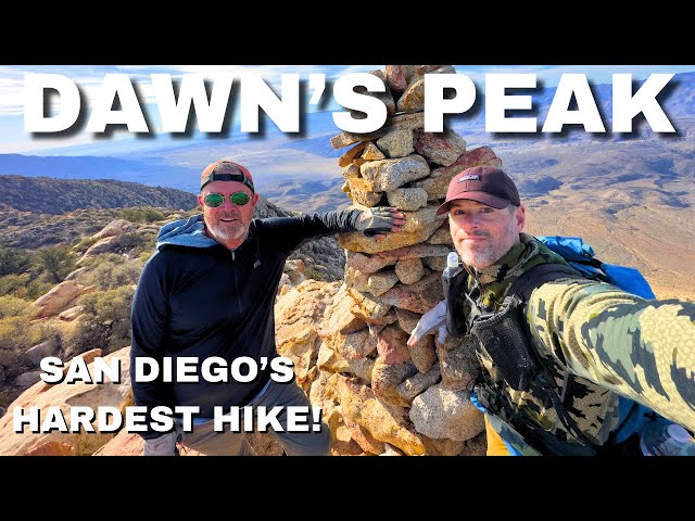 Dawn’s Peak-San Diego’s Hardest Hike? Peak 6582-Alternate Backpacking Route