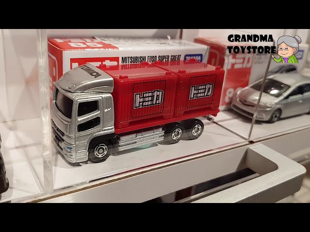 Unboxing TOYS Review/Demos - Tomica showroom many japan exotic sports car vans trucks