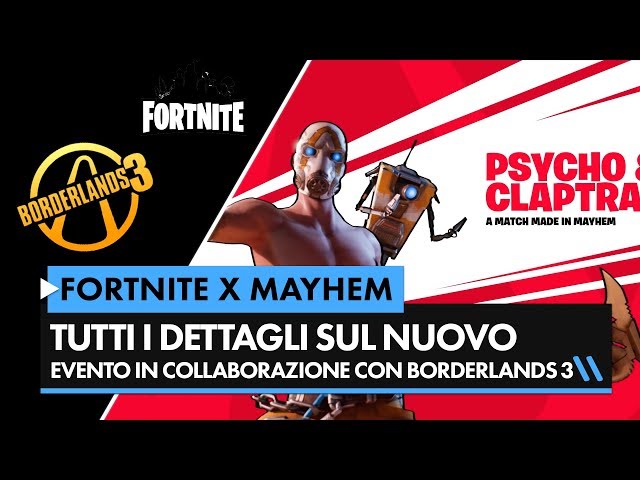 Evento Fortnite - Borderlands 3 ➠ Ecco i DETTAGLI