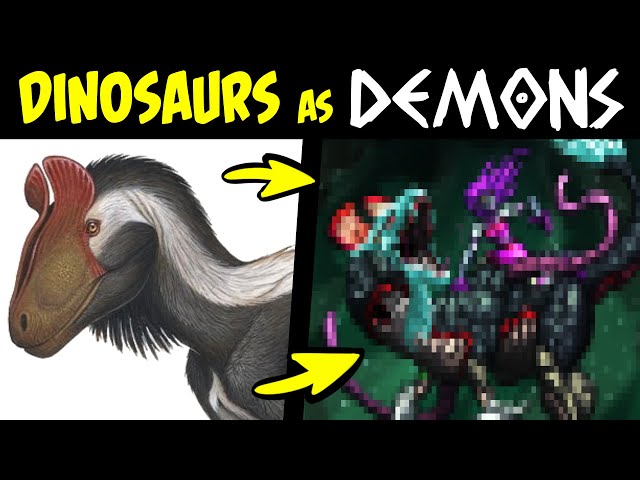 What if DINOSAURS Were ICE DEMONS?! (Lore & Speedpaint FotDH Ep 8)