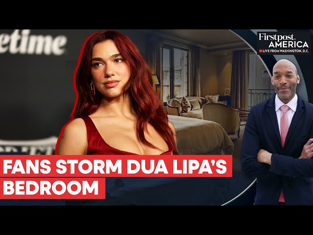 Dua Lipa “Shaken” After Fans Enter Private Hotel Room at Santiago Hotel | Firstpost America | N18G