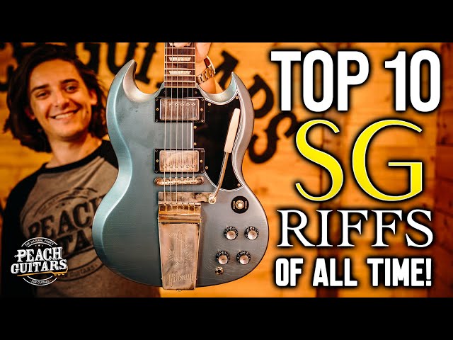 The Top 10 SG Riffs of All Time!