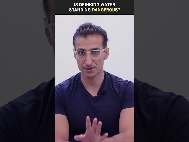 Is Drinking Water Standing Dangerous? | #shorts 834