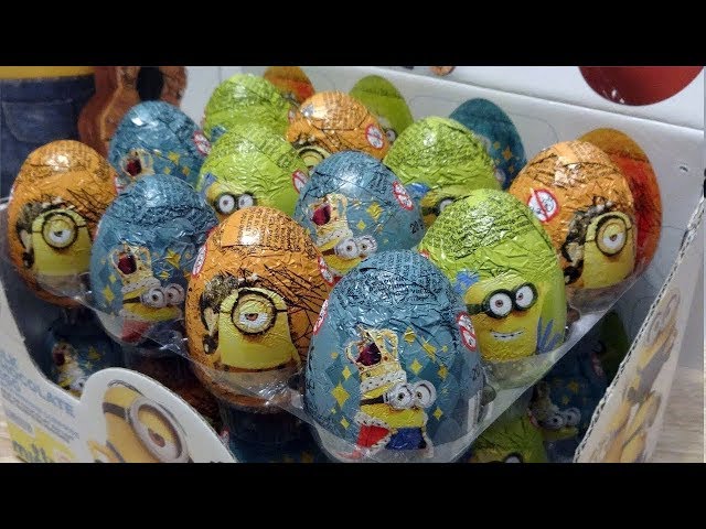 42 MINIONS Toys Surprise Eggs Opening from Minions Movie #83