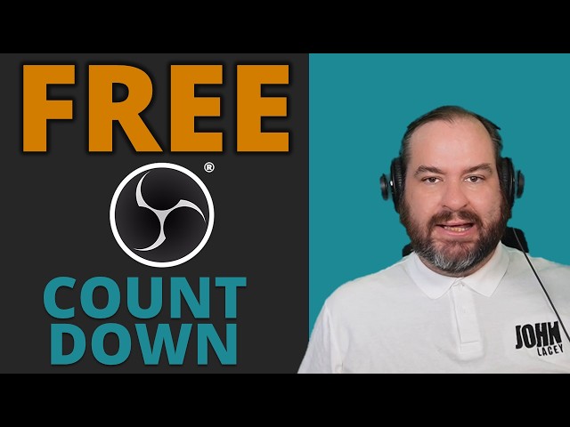 Free Easy Countdown Timer for OBS Studio