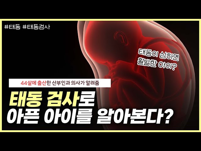 태동 검사를 하는 이유?👩🏻‍⚕️｜태동이 적으면 얌전한 아이라고..? NO🔥- [노노산부인과 ep70]